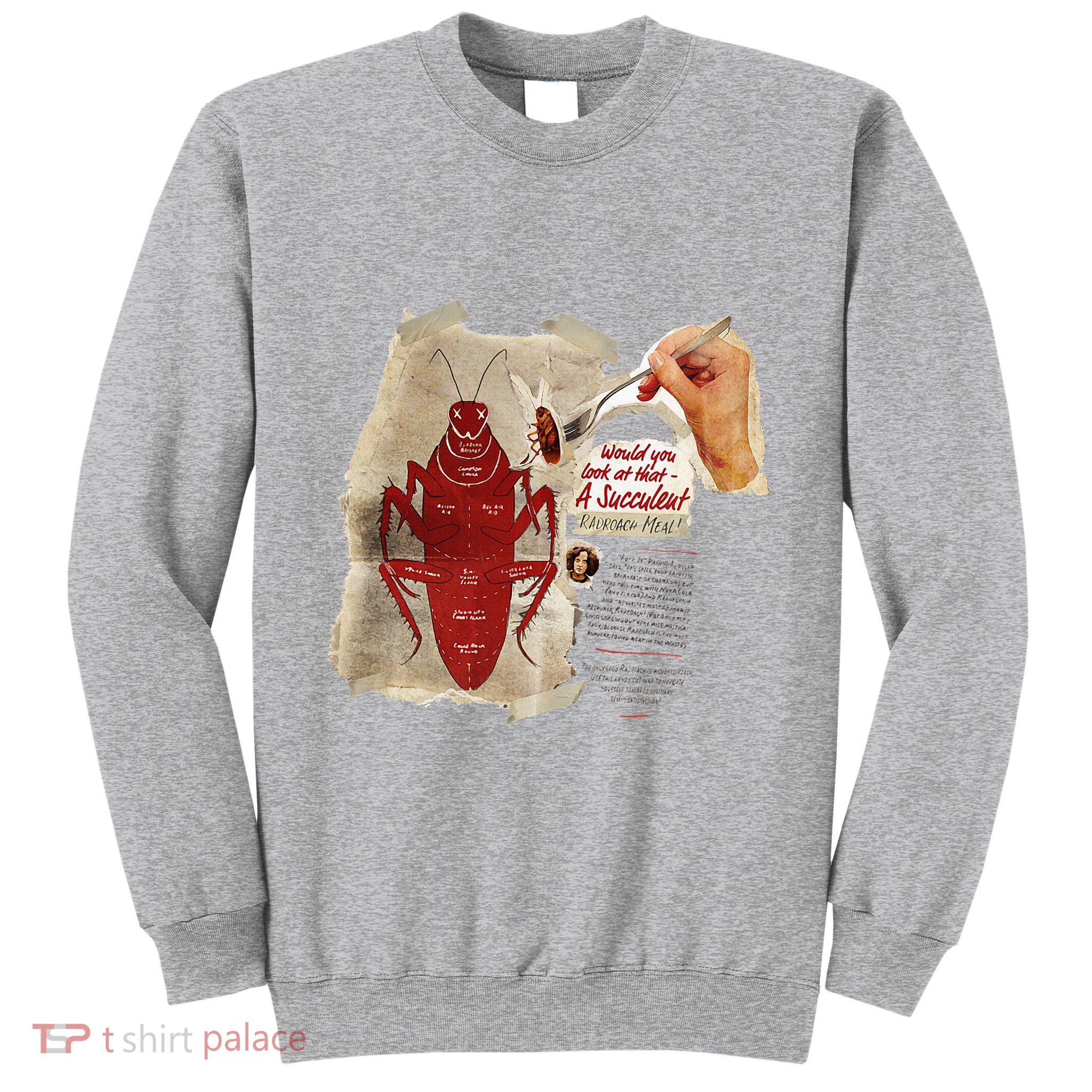 Fallout Radroach Retro Ad Tall Sweatshirt