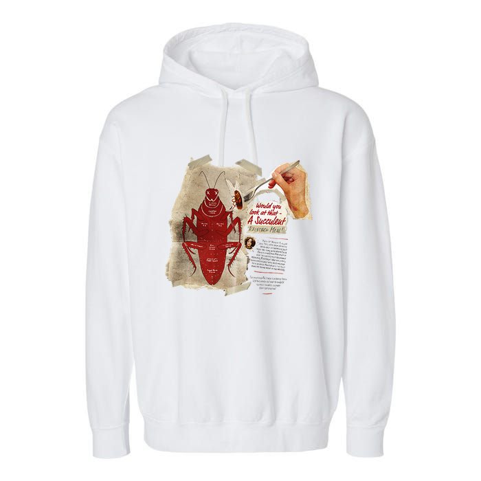 Fallout Radroach Retro Ad Garment-Dyed Fleece Hoodie