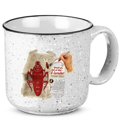 Fallout Radroach Retro Ad 15oz Campfire Ceramic Mug
