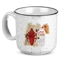 Fallout Radroach Retro Ad 15oz Campfire Ceramic Mug