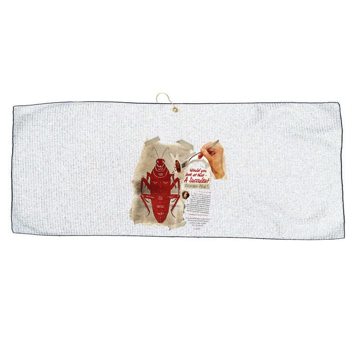 Fallout Radroach Retro Ad Large Microfiber Waffle Golf Towel