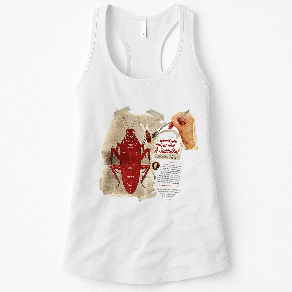 Fallout Radroach Retro Ad Womens Tank Top