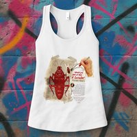 Fallout Radroach Retro Ad Womens Tank Top