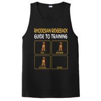 Funny Rhodesian Ridgeback Guide To Training Dog Obedience PosiCharge Competitor Tank