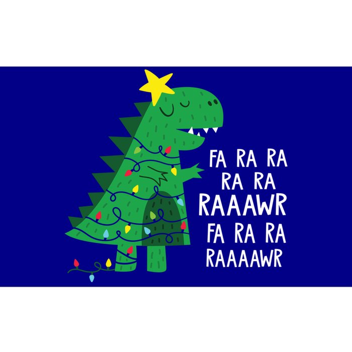 Fa Ra Ra Rawr Tree Rex Funny Merry Christmas Dinosaur Gift Bumper Sticker