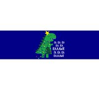 Fa Ra Ra Rawr Tree Rex Funny Merry Christmas Dinosaur Gift Bumper Sticker