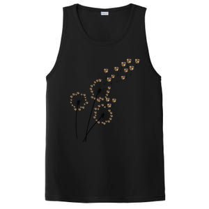 Flower Rubik Rubic Rubix Dandelion Funny Color Math Lovers Gift PosiCharge Competitor Tank