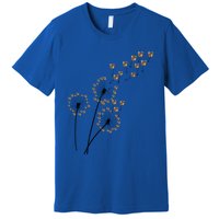 Flower Rubik Rubic Rubix Dandelion Funny Color Math Lovers Gift Premium T-Shirt