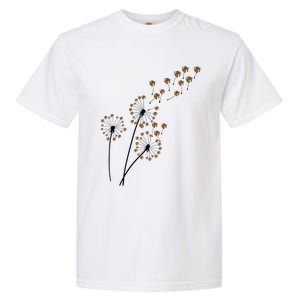 Flower Rubik Rubic Rubix Dandelion Funny Color Math Lovers Gift Garment-Dyed Heavyweight T-Shirt