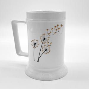 Flower Rubik Rubic Rubix Dandelion Funny Color Math Lovers Gift Beer Stein