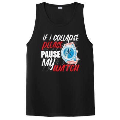 Funny Running Runner Half Marathon Gift PosiCharge Competitor Tank