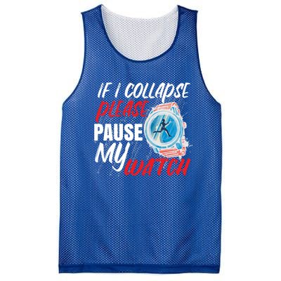 Funny Running Runner Half Marathon Gift Mesh Reversible Basketball Jersey Tank