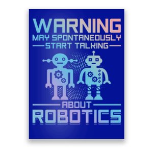 Funny Robot Robotics Robots Gift Poster