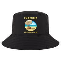 Funny Retired Retirement Gift Cool Comfort Performance Bucket Hat