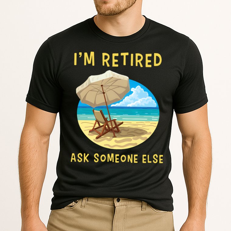 Funny Retired Retirement Gift Cooling Performance Crew T-Shirt