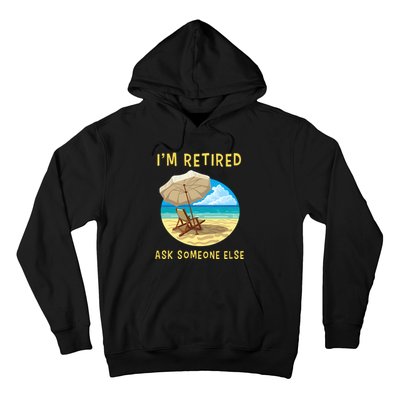 Funny Retired Retirement Gift Hoodie