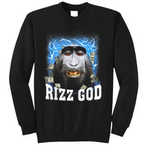 Funny Rizz Rizzler Rizz God Trending Meme Funny Rizz Sweatshirt