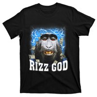 Funny Rizz Rizzler Rizz God Trending Meme Funny Rizz T-Shirt