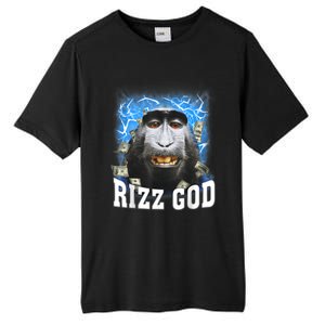 Funny Rizz Rizzler Rizz God Trending Meme Funny Rizz Tall Fusion ChromaSoft Performance T-Shirt