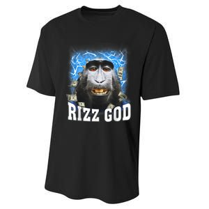 Funny Rizz Rizzler Rizz God Trending Meme Funny Rizz Performance Sprint T-Shirt