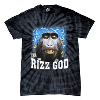 Funny Rizz Rizzler Rizz God Trending Meme Funny Rizz Tie-Dye T-Shirt