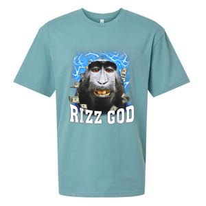 Funny Rizz Rizzler Rizz God Trending Meme Funny Rizz Sueded Cloud Jersey T-Shirt