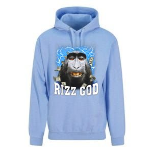 Funny Rizz Rizzler Rizz God Trending Meme Funny Rizz Unisex Surf Hoodie