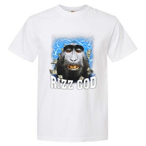 Funny Rizz Rizzler Rizz God Trending Meme Funny Rizz Garment-Dyed Heavyweight T-Shirt