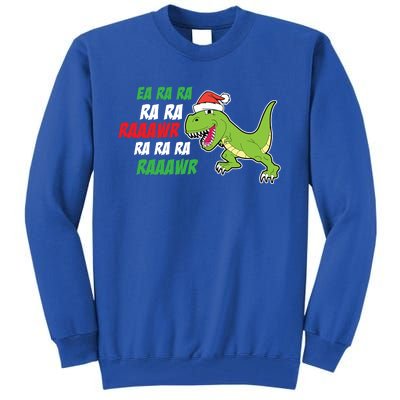 Fa Ra Ra Rawr Funny Dinosaur Christmas Gift Tall Sweatshirt