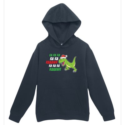 Fa Ra Ra Rawr Funny Dinosaur Christmas Gift Urban Pullover Hoodie