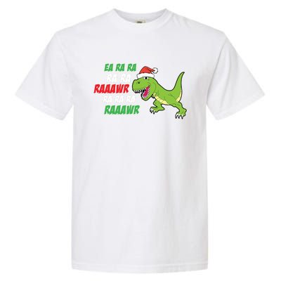 Fa Ra Ra Rawr Funny Dinosaur Christmas Gift Garment-Dyed Heavyweight T-Shirt