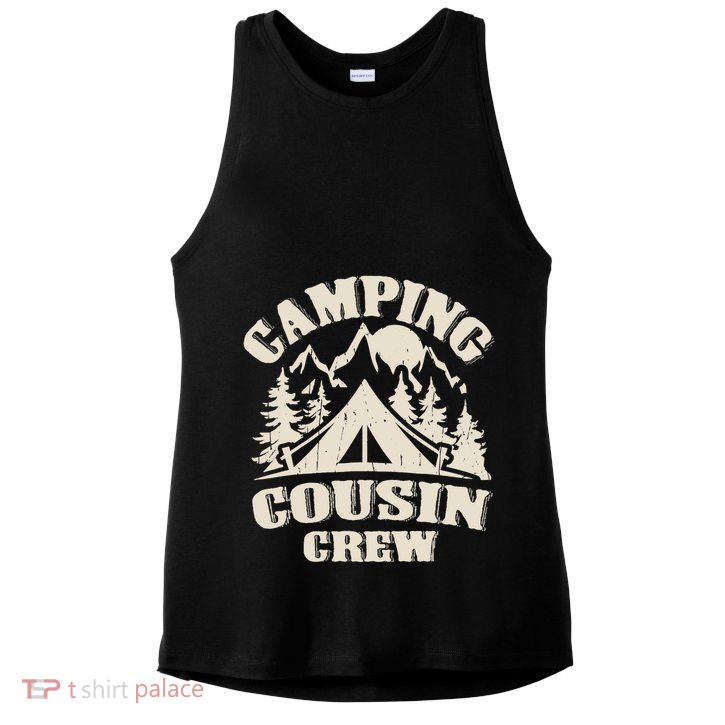 Family Reunion Road Trip Matching Group Camping Ladies PosiCharge Tri-Blend Wicking Tank