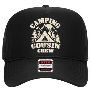 Family Reunion Road Trip Matching Group Camping High Crown Mesh Back Trucker Hat