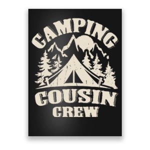 Family Reunion Road Trip Matching Group Camping Poster