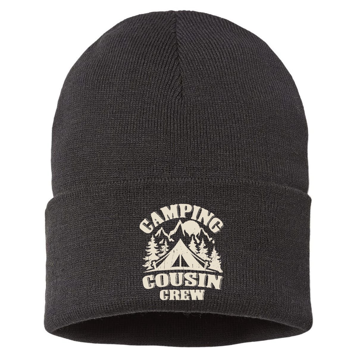 Family Reunion Road Trip Matching Group Camping Sustainable Knit Beanie