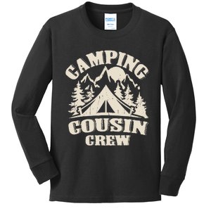 Family Reunion Road Trip Matching Group Camping Kids Long Sleeve Shirt