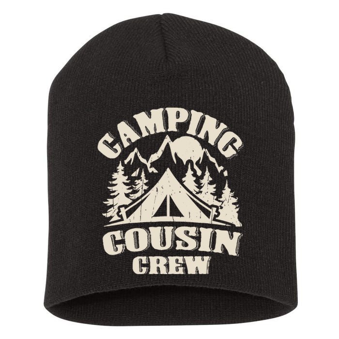 Family Reunion Road Trip Matching Group Camping Short Acrylic Beanie