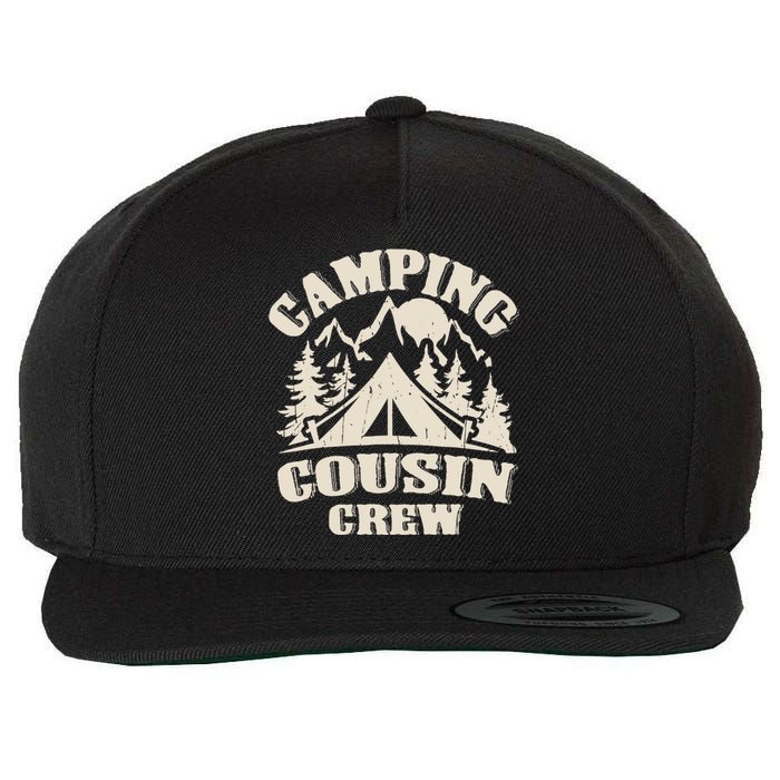 Family Reunion Road Trip Matching Group Camping Wool Snapback Cap