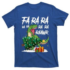 Fa Ra Ra Rawr Santa T Rex Xmas Pajama Merry Christmas Great Gift T-Shirt