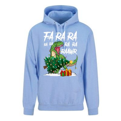 Fa Ra Ra Rawr Santa T Rex Xmas Pajama Merry Christmas Great Gift Unisex Surf Hoodie