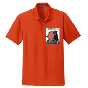 Funny Rottweiler Rottie Dog Lovers Gift Dry Zone Grid Polo