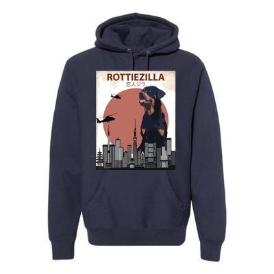 Funny Rottweiler Rottie Dog Lovers Gift Premium Hoodie