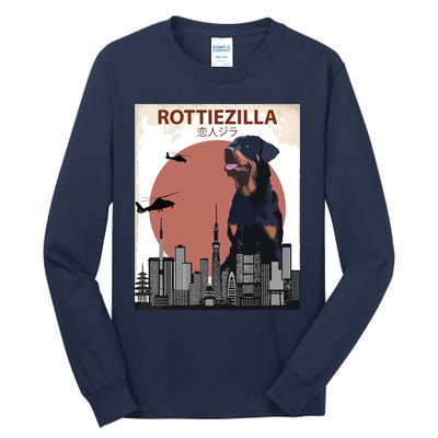 Funny Rottweiler Rottie Dog Lovers Gift Tall Long Sleeve T-Shirt