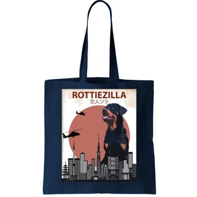 Funny Rottweiler Rottie Dog Lovers Gift Tote Bag