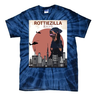 Funny Rottweiler Rottie Dog Lovers Gift Tie-Dye T-Shirt