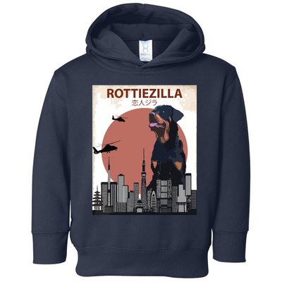 Funny Rottweiler Rottie Dog Lovers Gift Toddler Hoodie