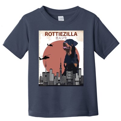 Funny Rottweiler Rottie Dog Lovers Gift Toddler T-Shirt