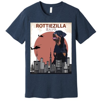 Funny Rottweiler Rottie Dog Lovers Gift Premium T-Shirt