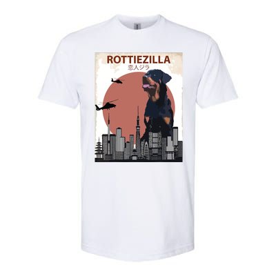 Funny Rottweiler Rottie Dog Lovers Gift Softstyle CVC T-Shirt