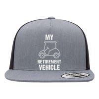 Funny Retirement Retired Golf Gift Flat Bill Trucker Hat